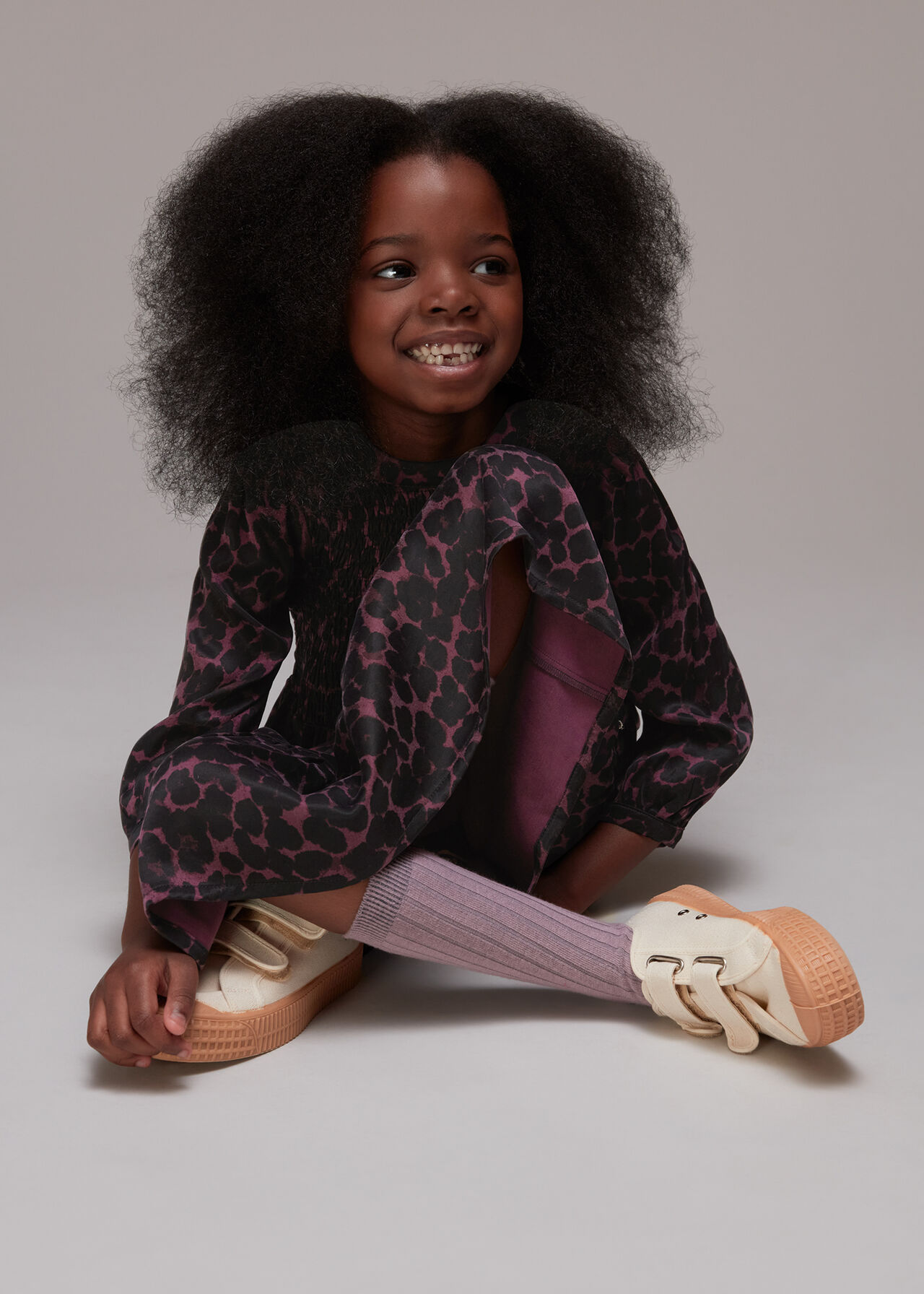 Smudge Animal Primrose Dress