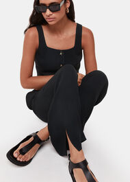 Leyla Crepe Trouser