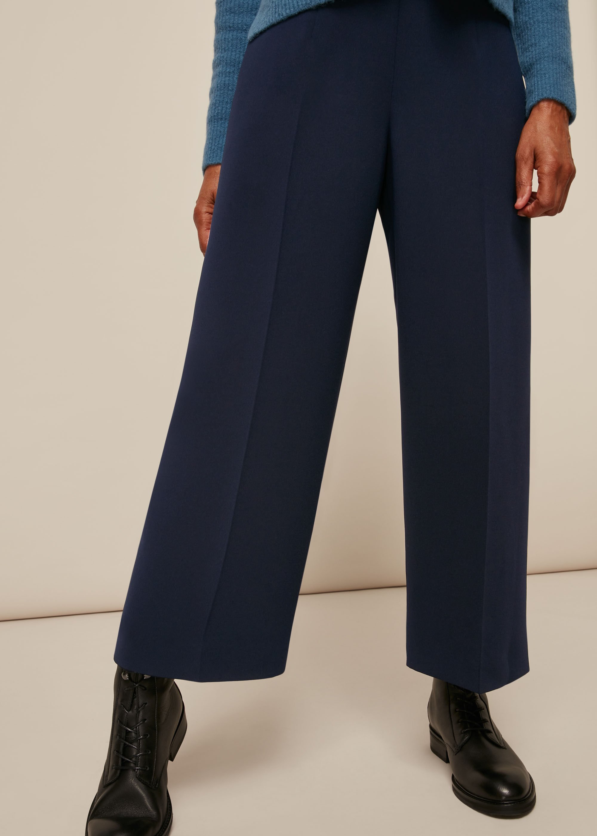 Whistles wide outlet leg trousers