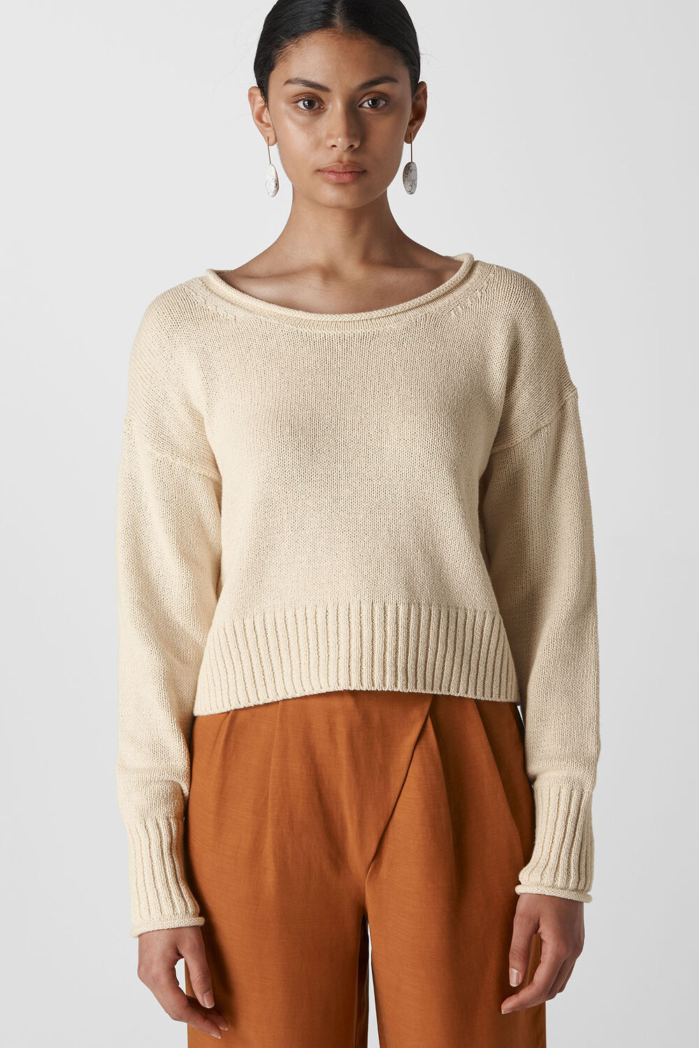 Scoop Neck Sweater