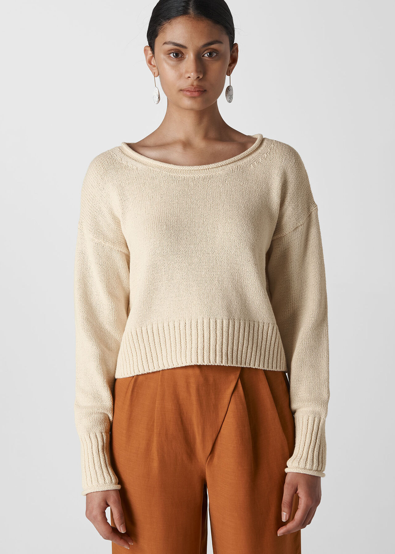 Scoop Neck Sweater