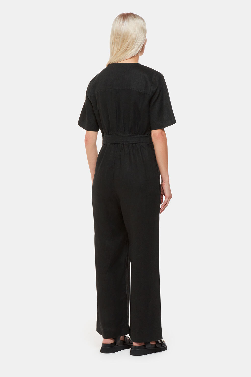 Petite Cosima Linen Jumpsuit