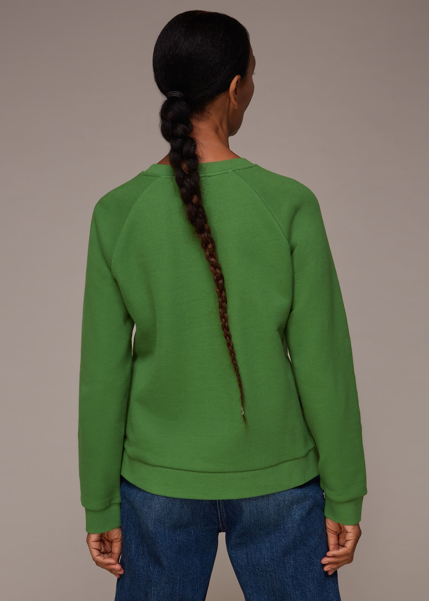 Whistles logo sweatshirt