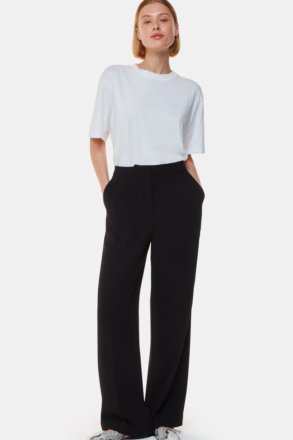 Black Full Length Trouser