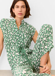Abstract Squares Jumpsuit