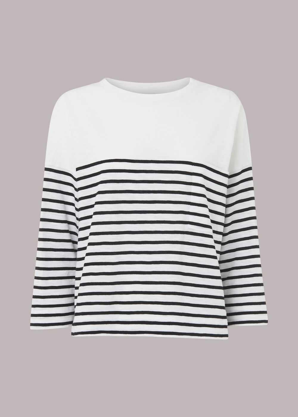 Breton Cotton Pocket Top