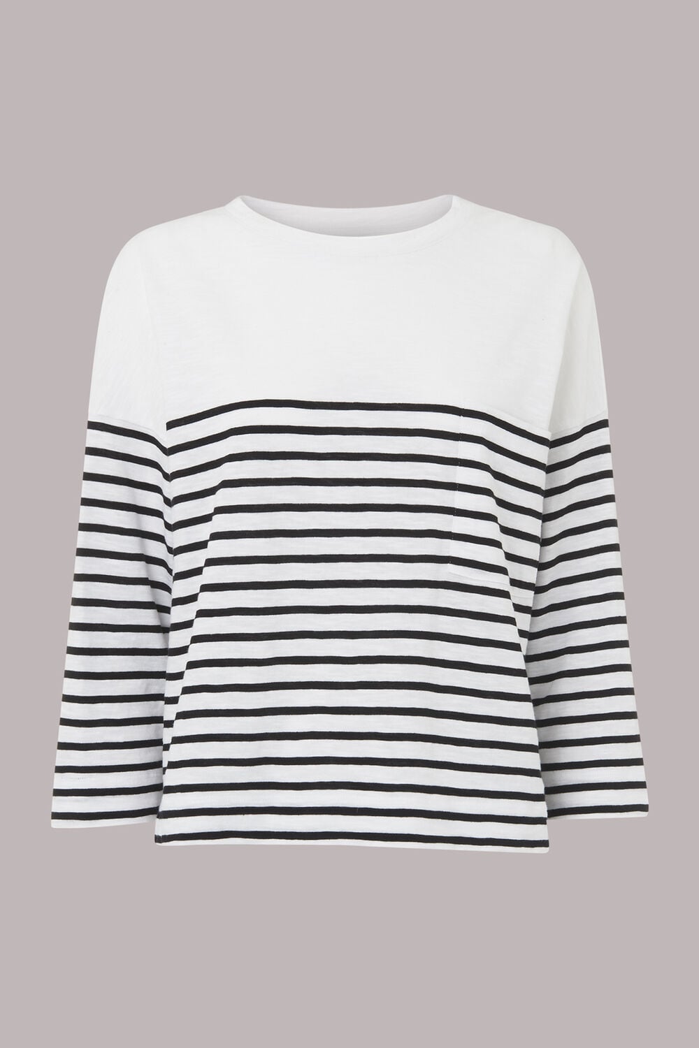 Breton Cotton Pocket Top