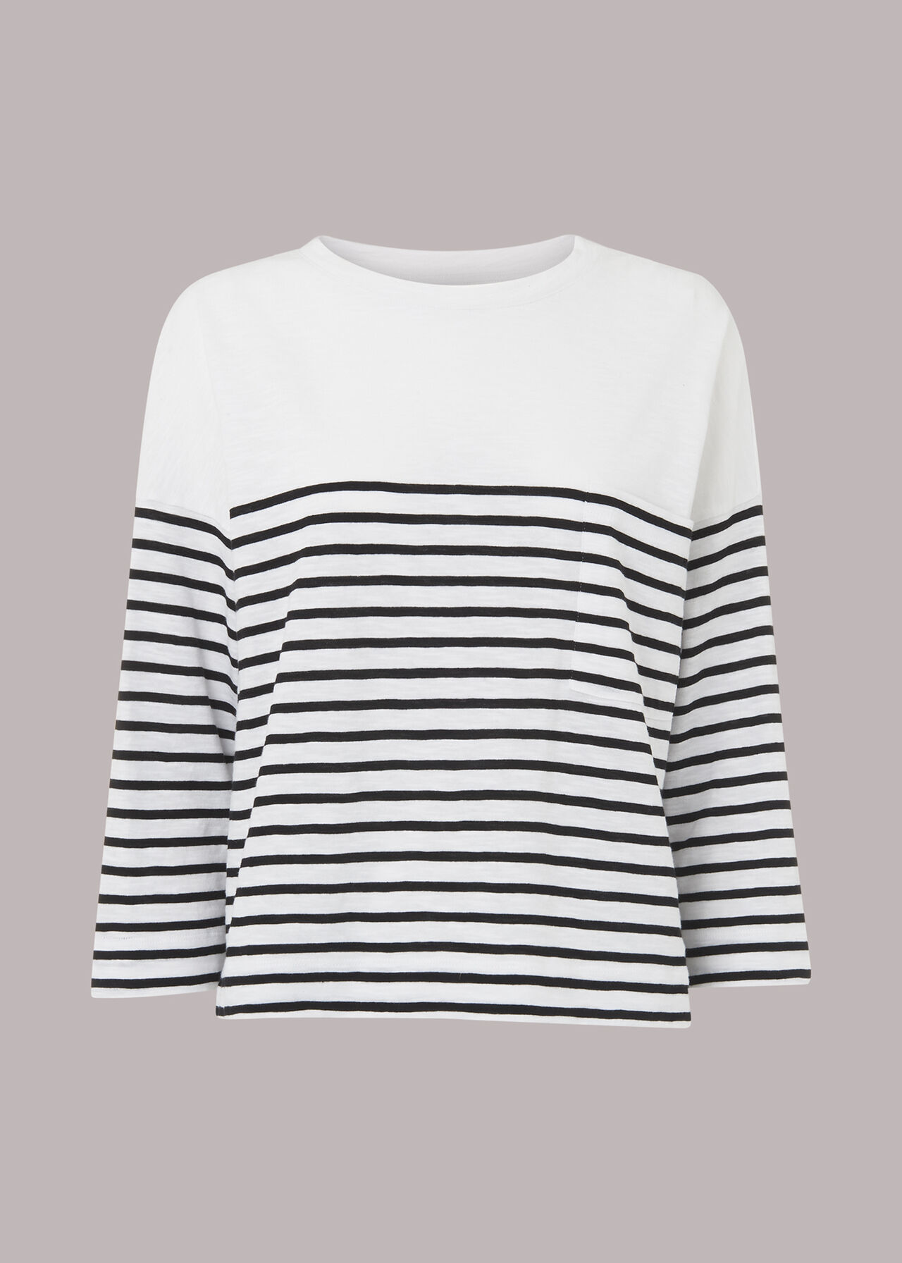 Breton Cotton Pocket Top