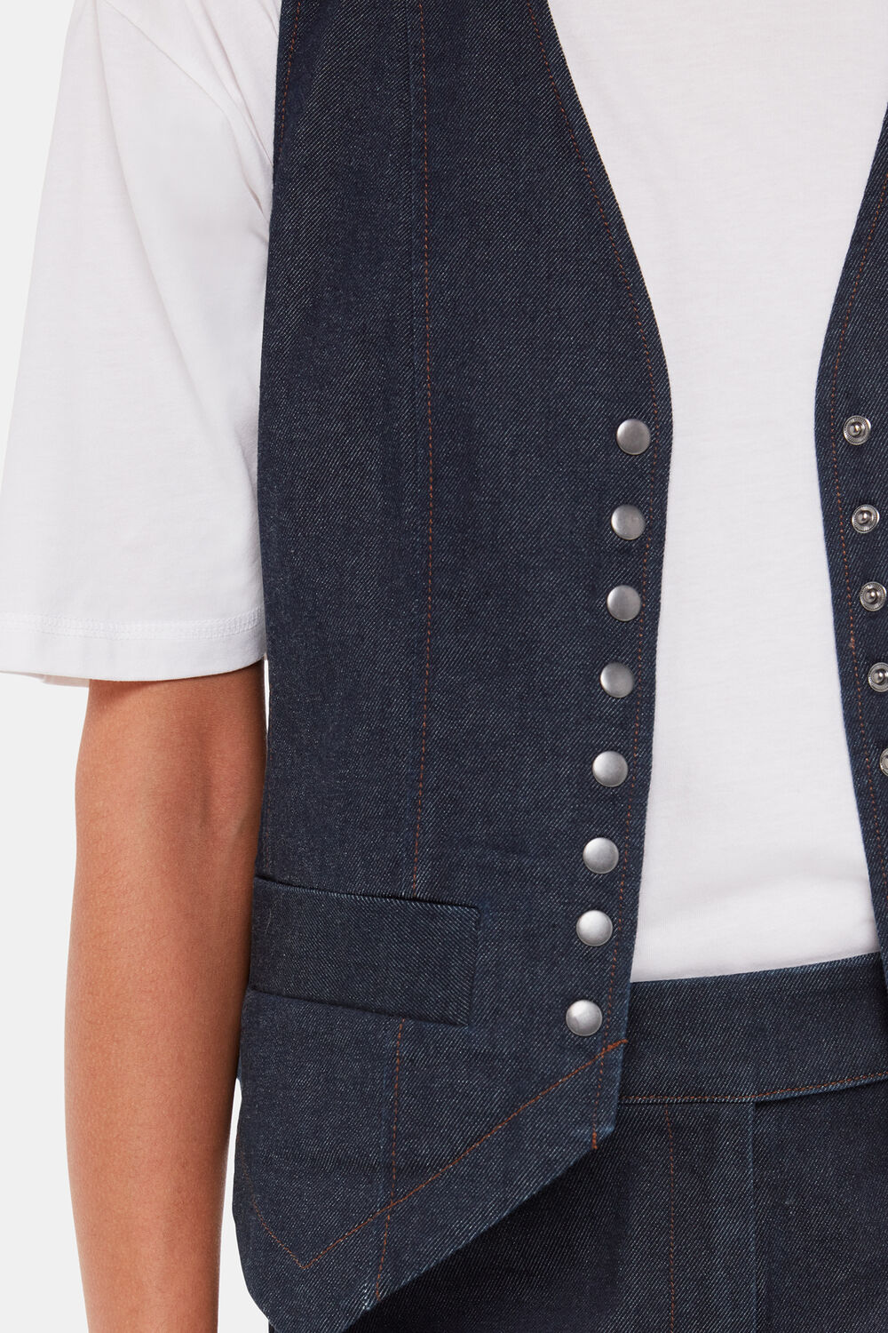 Joanna Denim Waistcoat