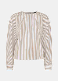Kirstie Cotton Stripe Blouse