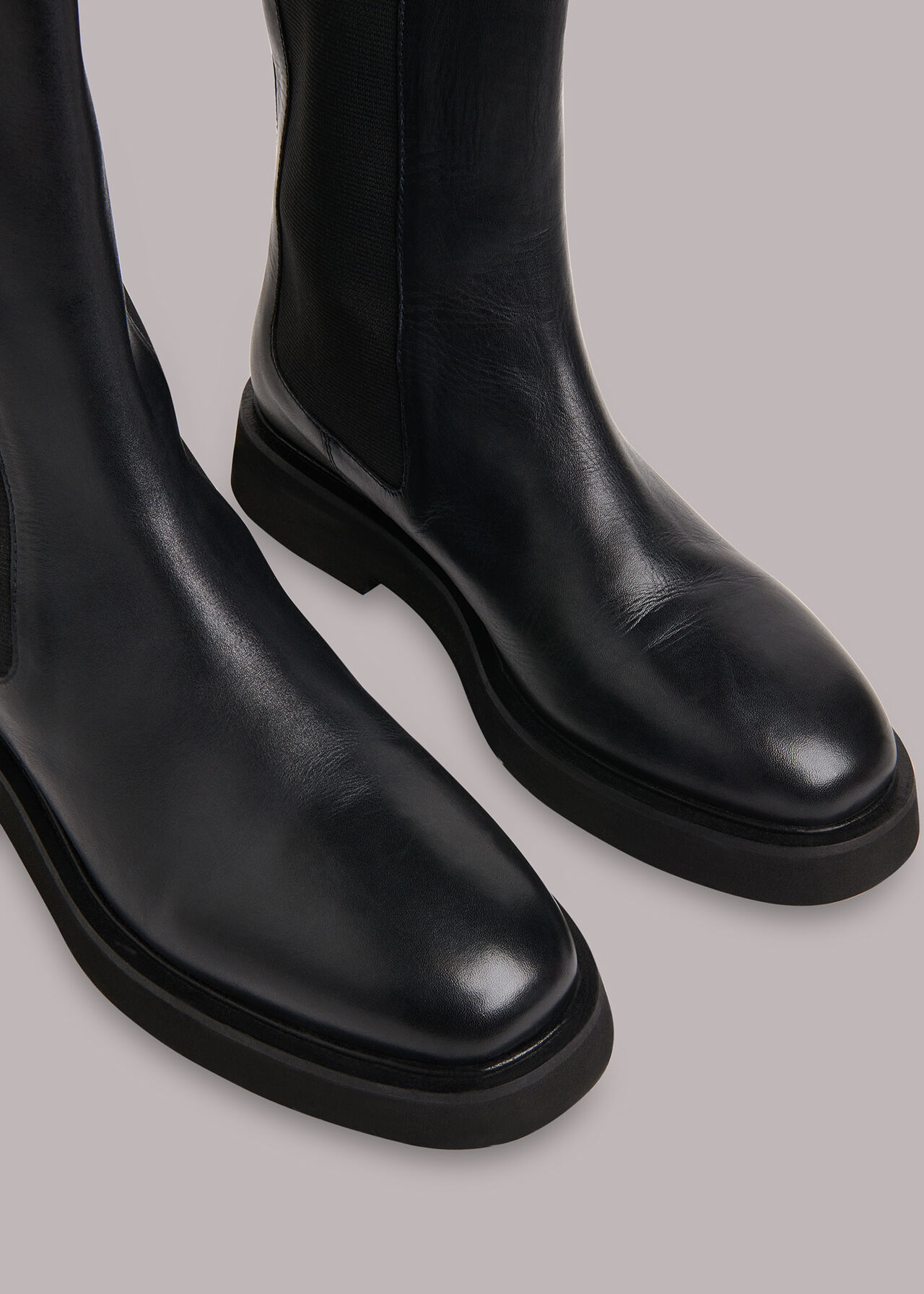 Black Newbury Chelsea Boot | WHISTLES