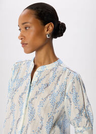 Ditsy Stem Textured Shirt