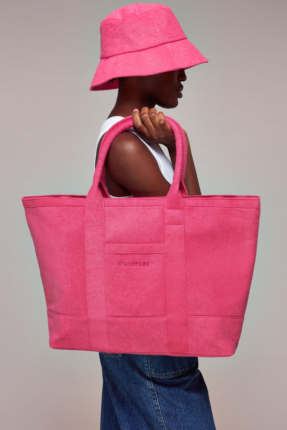 Penny Oversized Towelling Tote