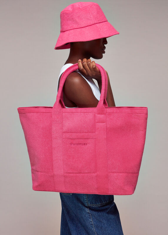 Penny Oversized Towelling Tote