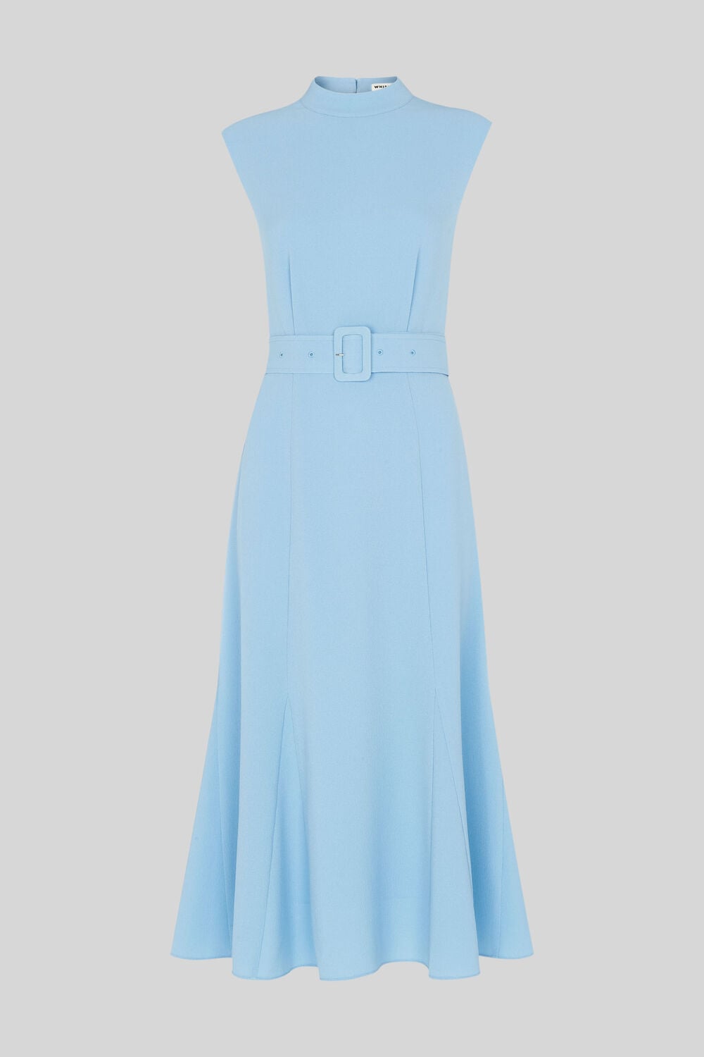 Penny Belted Dress Pale Blue