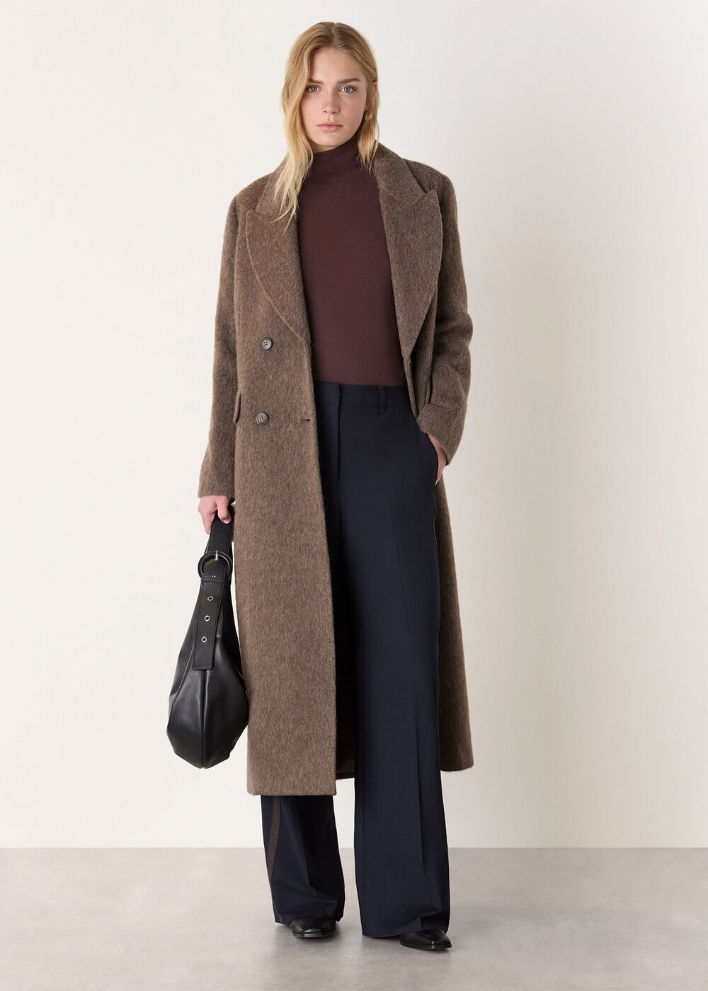 Long Sleeve Funnel Neck Jersey