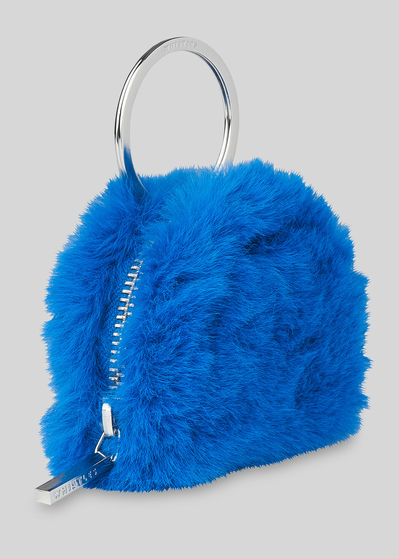 Harper Faux Fur Keyring Purse