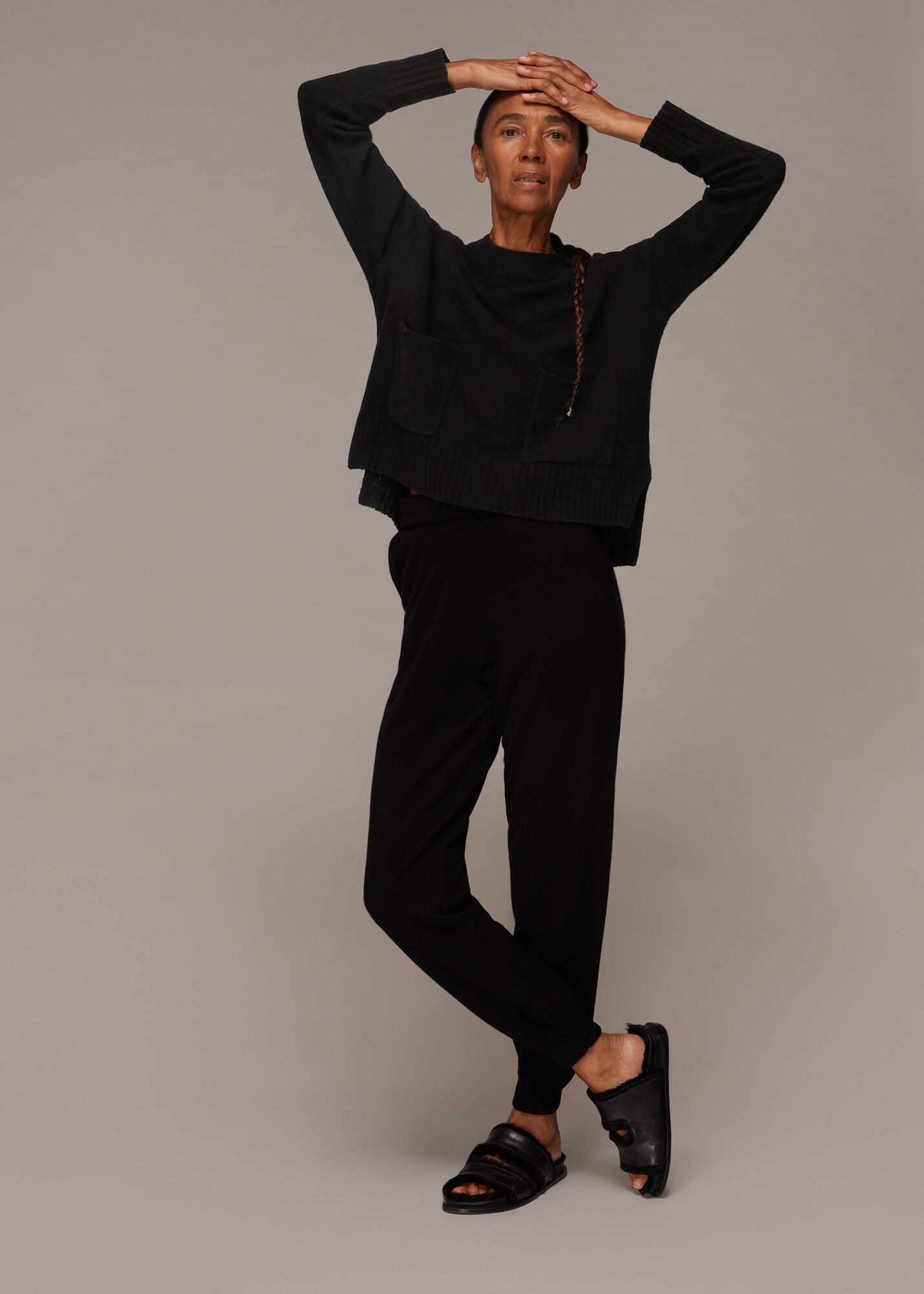 Pocket Detail Wool Jumper Whistles UK