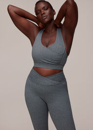 Wrap Cropped Sports Legging
