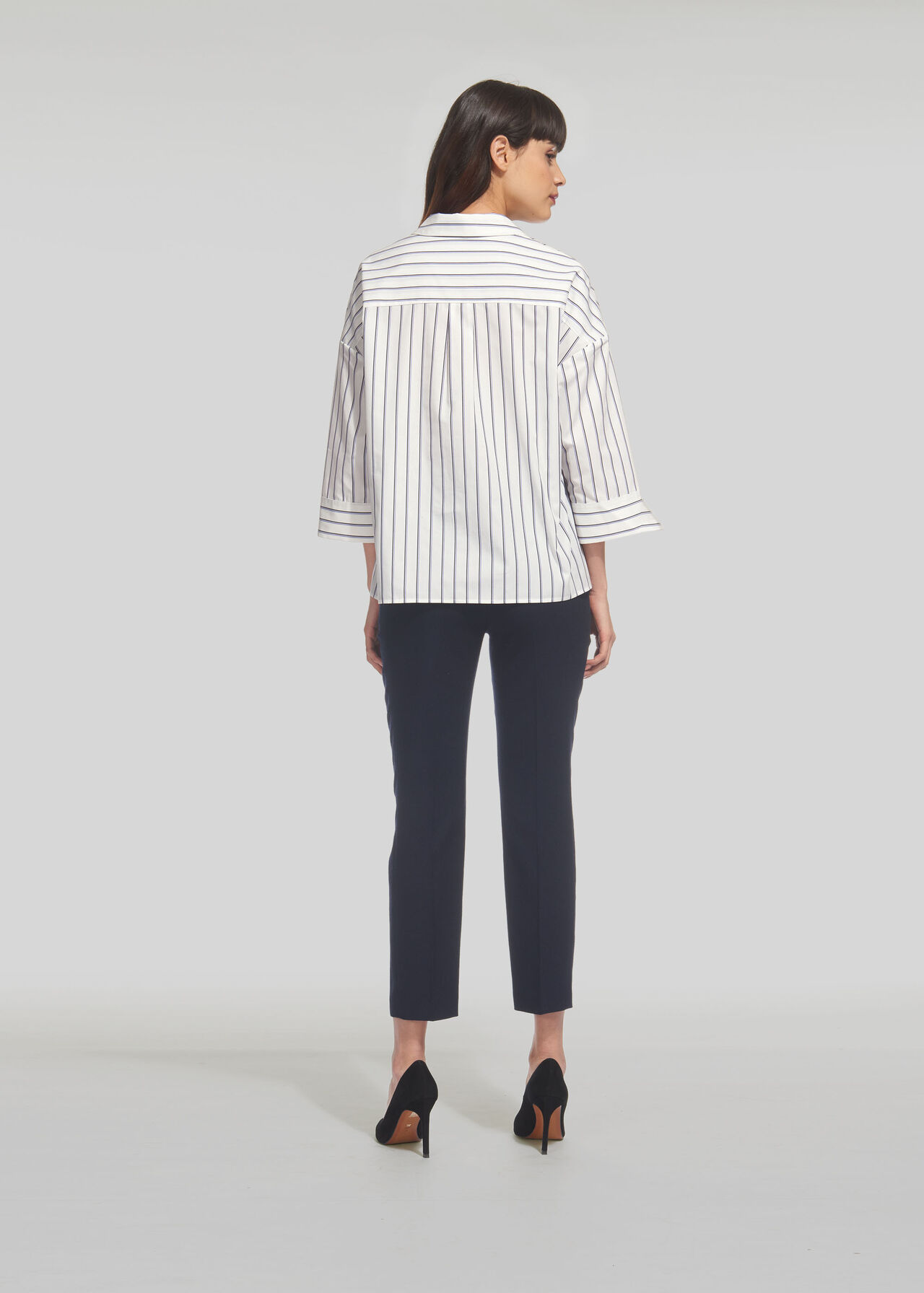 Lola Stripe Shirt Blue/Multi