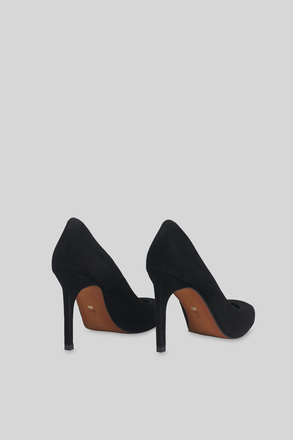 Black Cornel Suede Point Pump