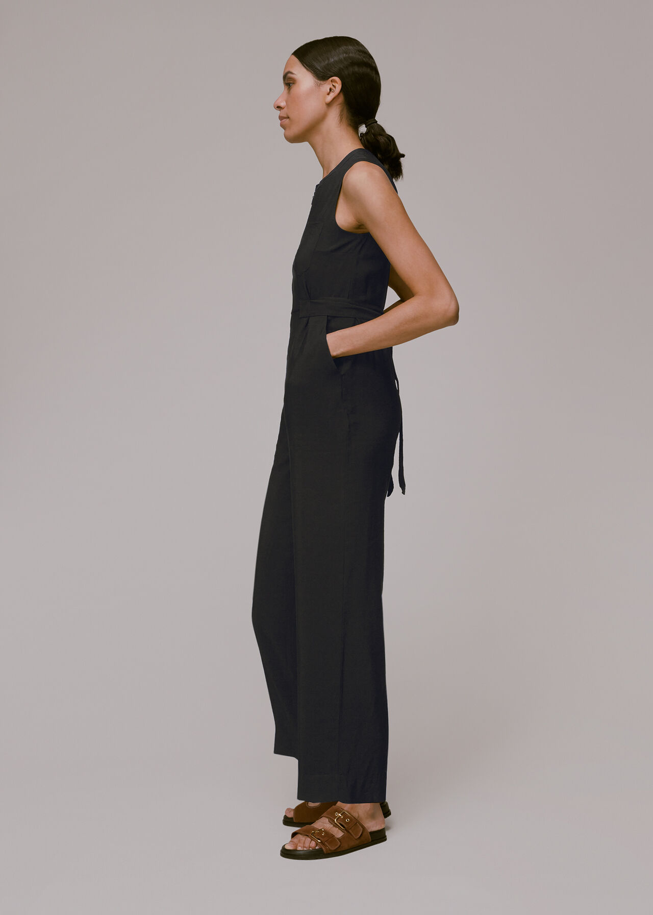 Josie Zip Front Jumpsuit