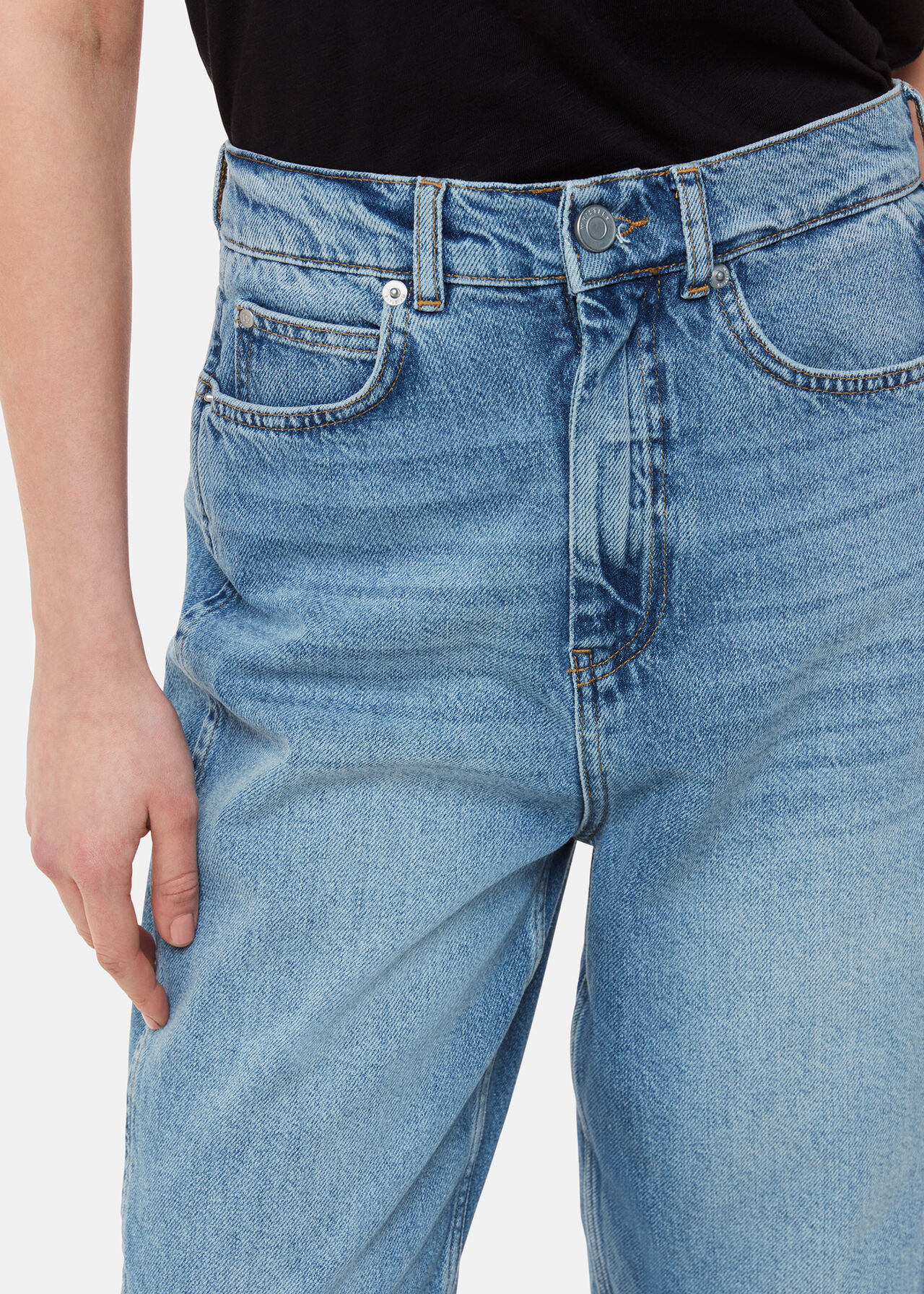 Authentic Barrel Leg Jean