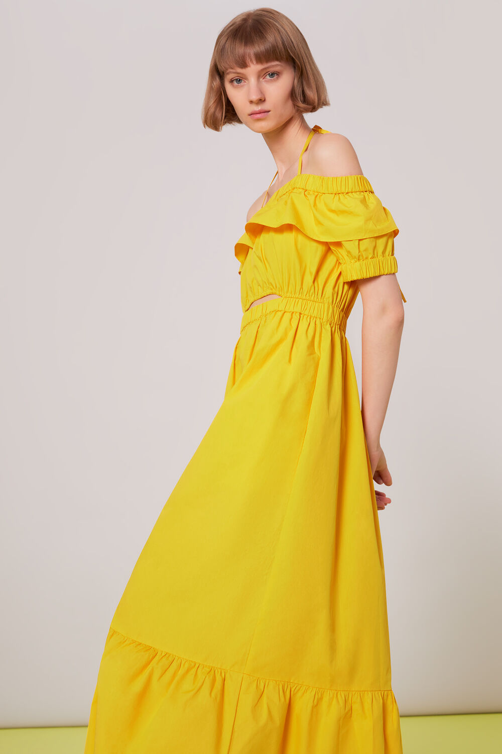 Serena Poplin Bardot Dress