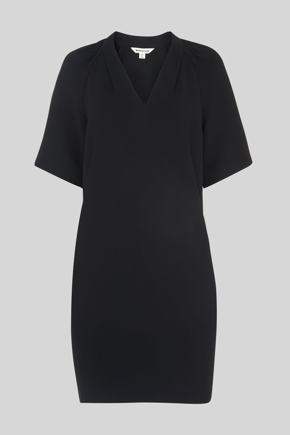 Devyn Crepe Dress Black