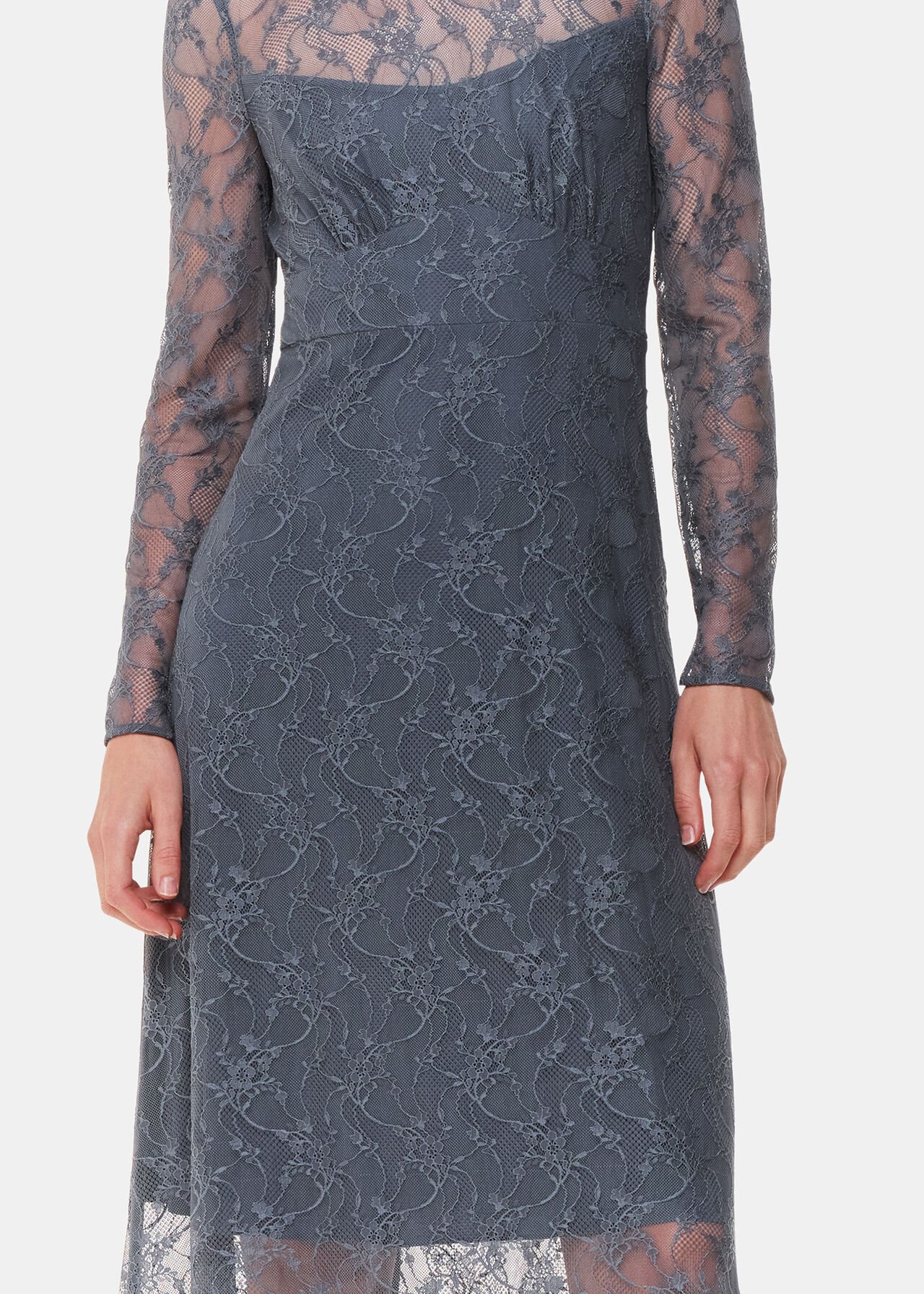 Fay Lace Long Sleeve Dress