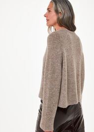Anna Wool Mix Crew Knit