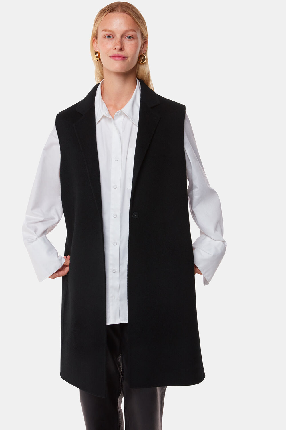 Black Eve Double Face Waistcoat