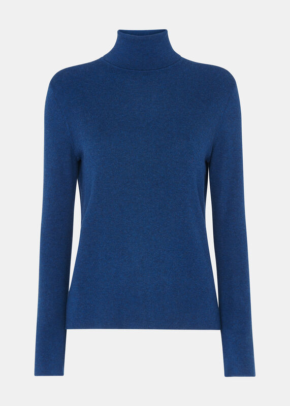 Maja Knitted Polo Neck Knit
