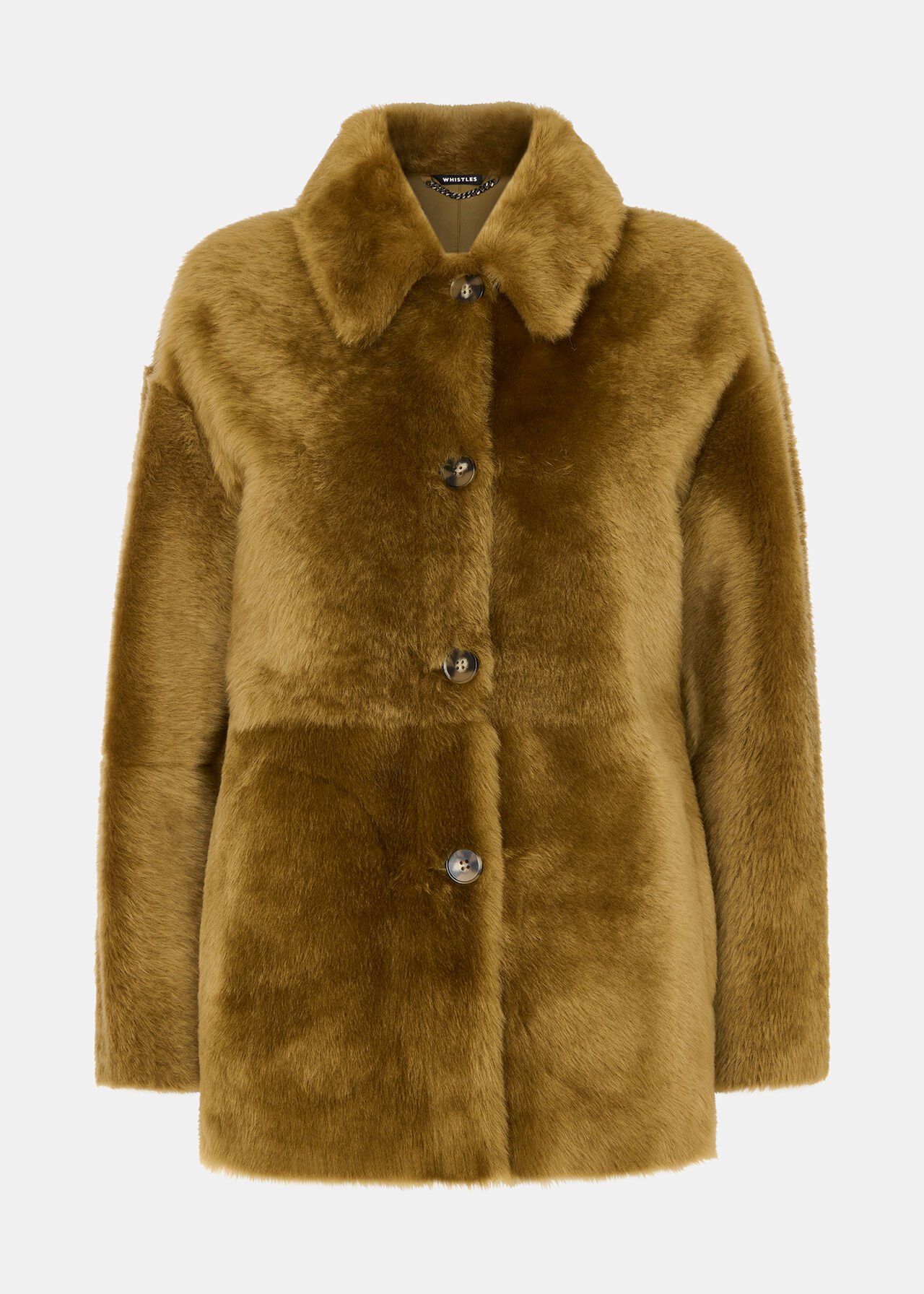 Tamina Short Shearling Coat
