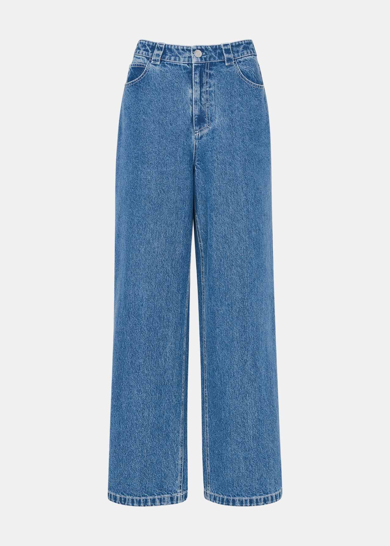 Relaxed Straight Leg Jean