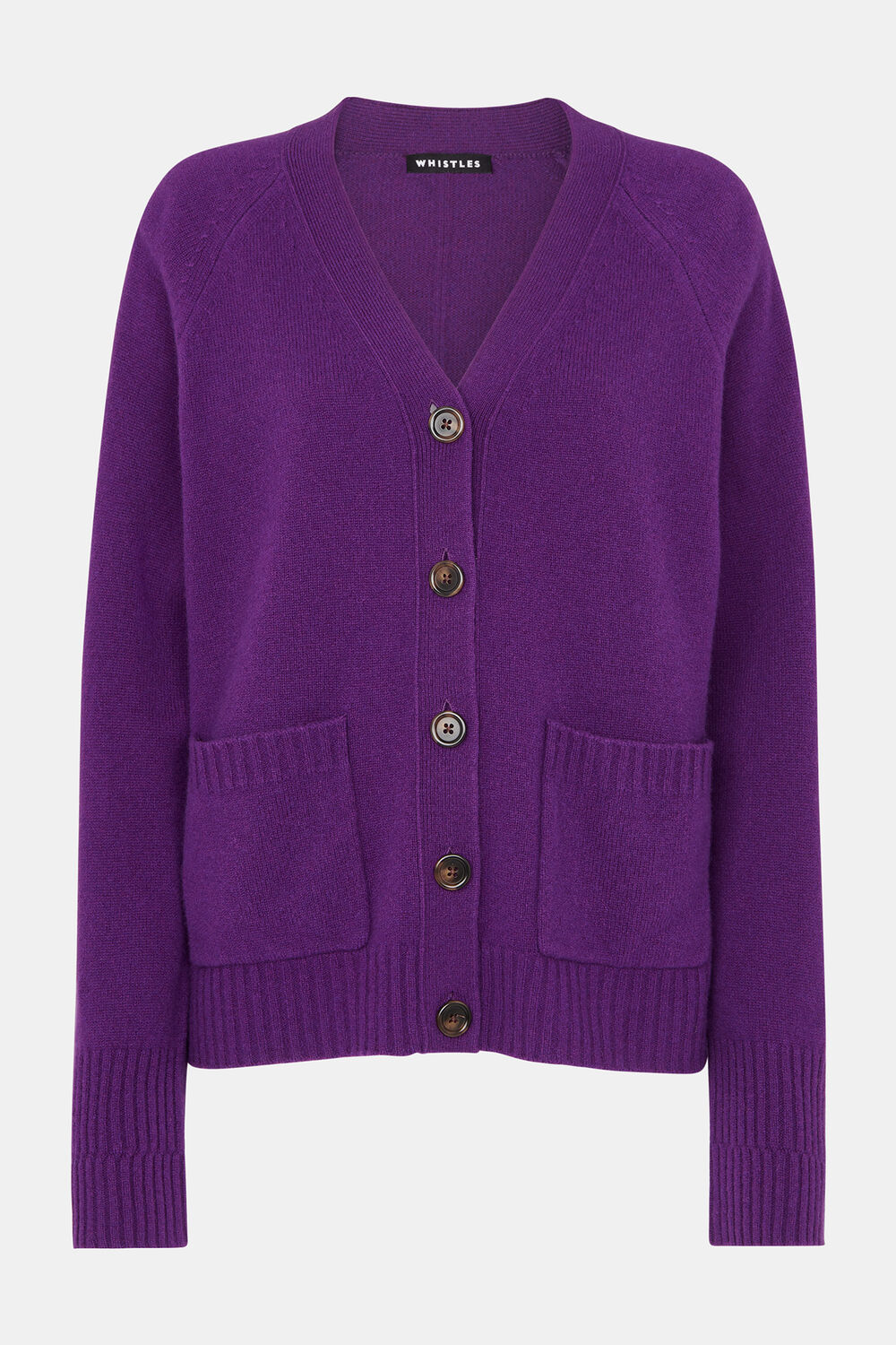 Wool Relaxed Pocket Cardigan