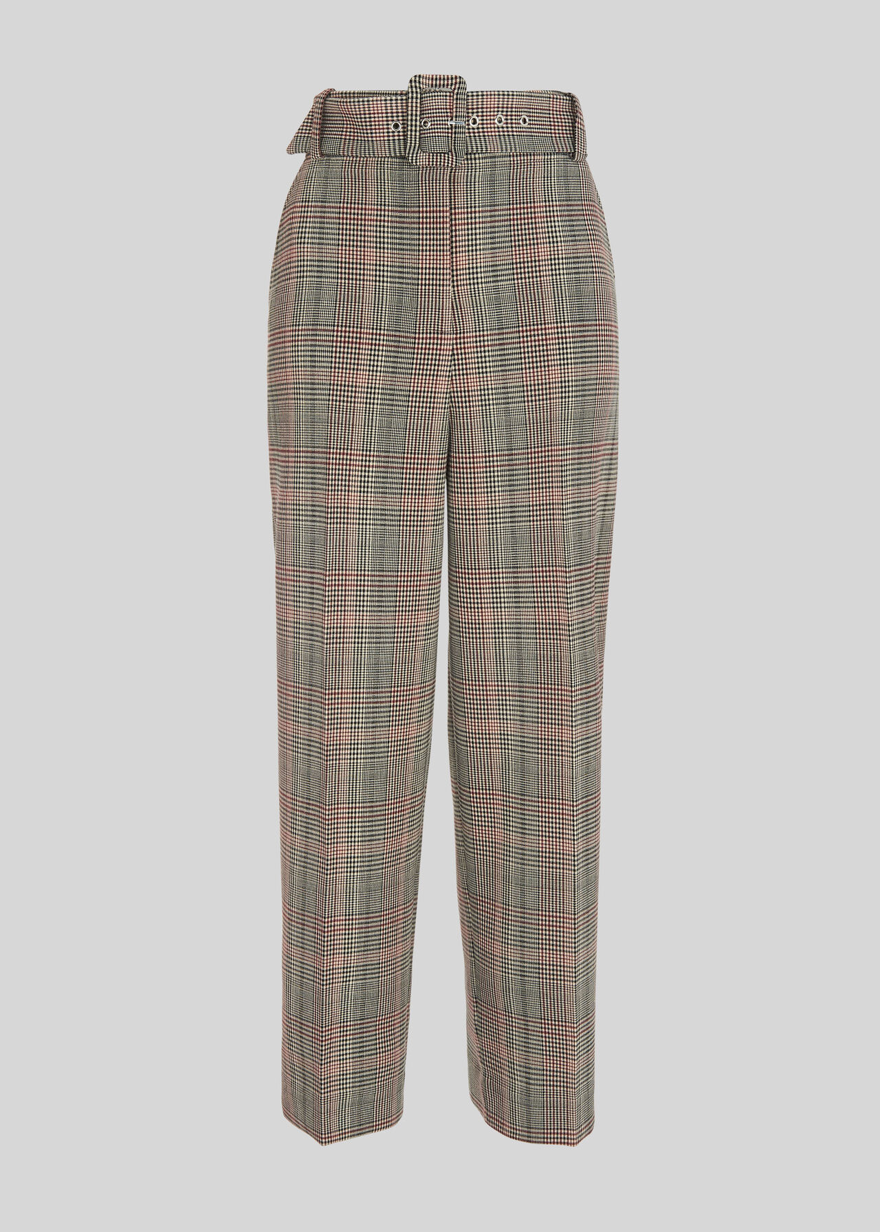 Check Tapered Trouser Multicolour