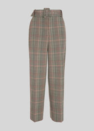 Check Tapered Trouser Multicolour