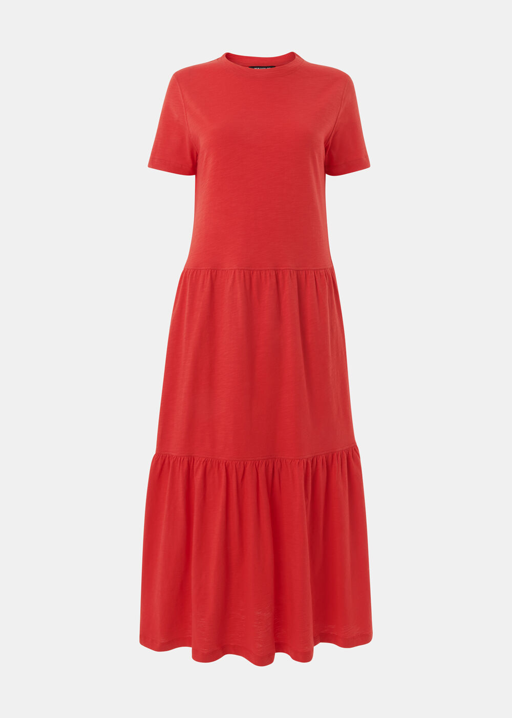 Petite Tiered Jersey Midi Dress