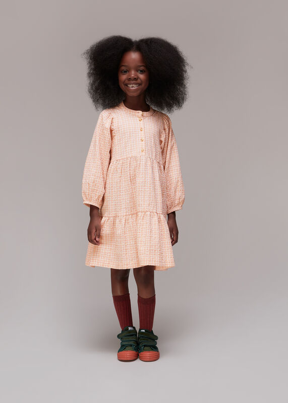 Check Nora Dress