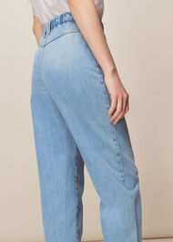 Stretch Elastic Waist Jean