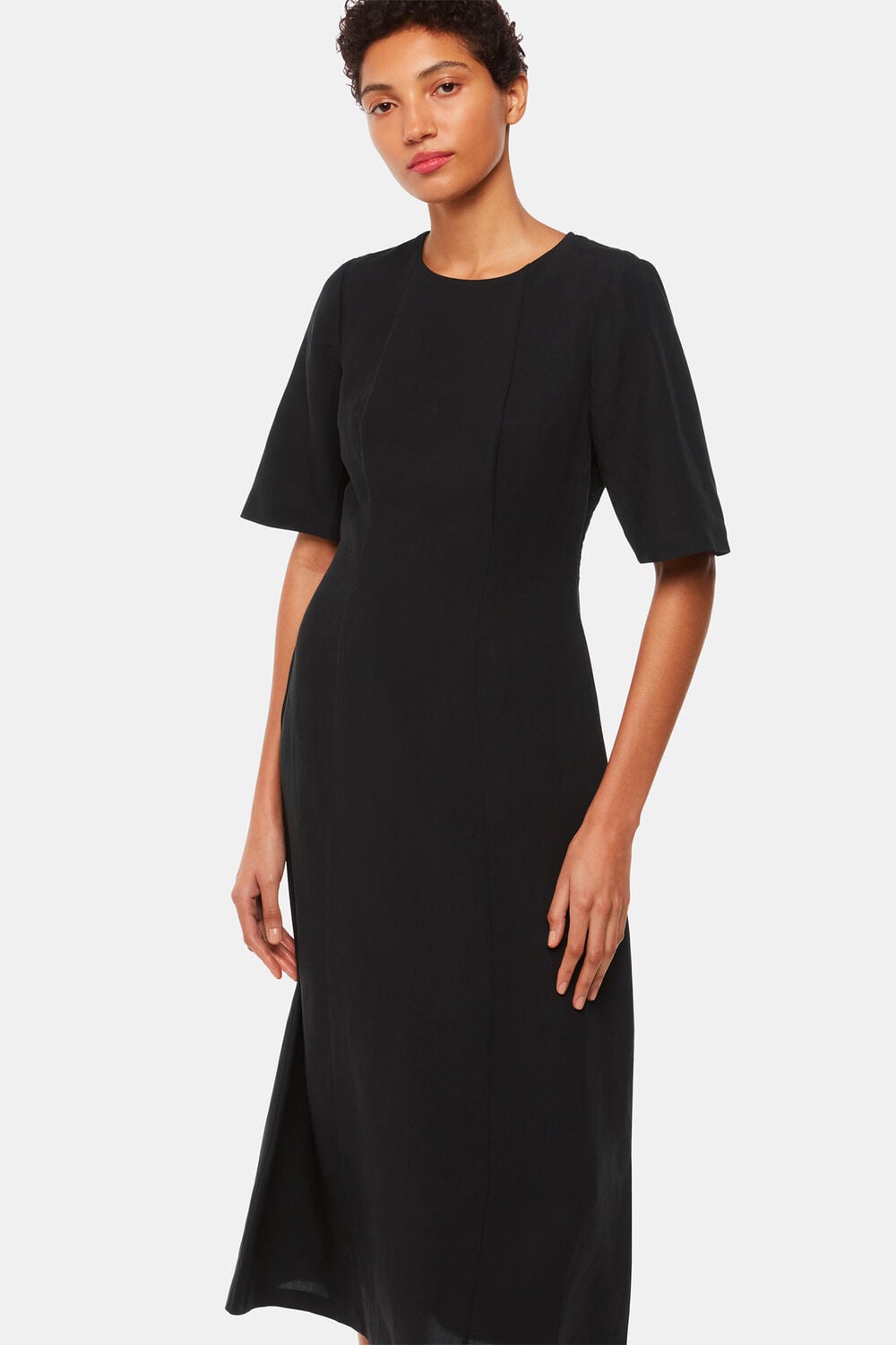 Veda Linen Blend Dress