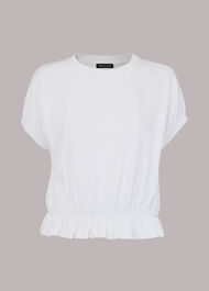 Celly Gathered Hem Top