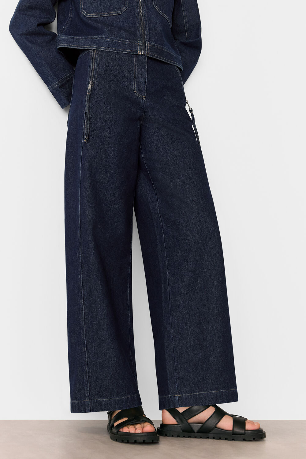 Sandy Western Denim Trouser