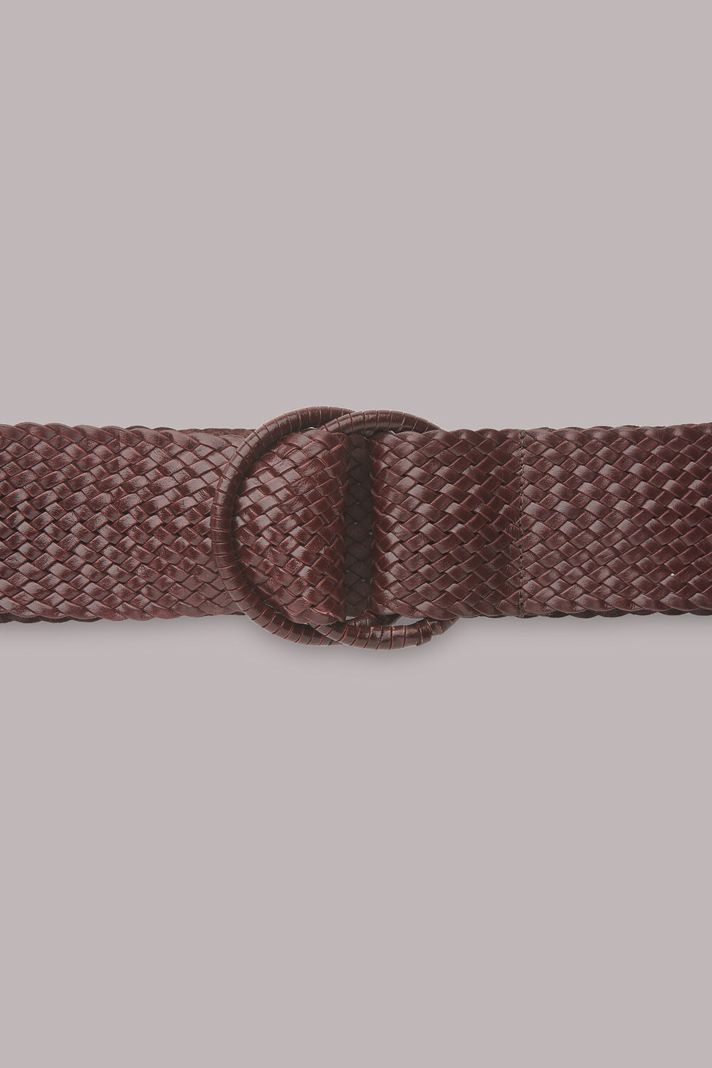Woven Leather Belt