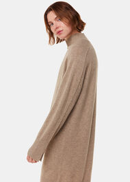 Cashmere Funnel Neck Dress
