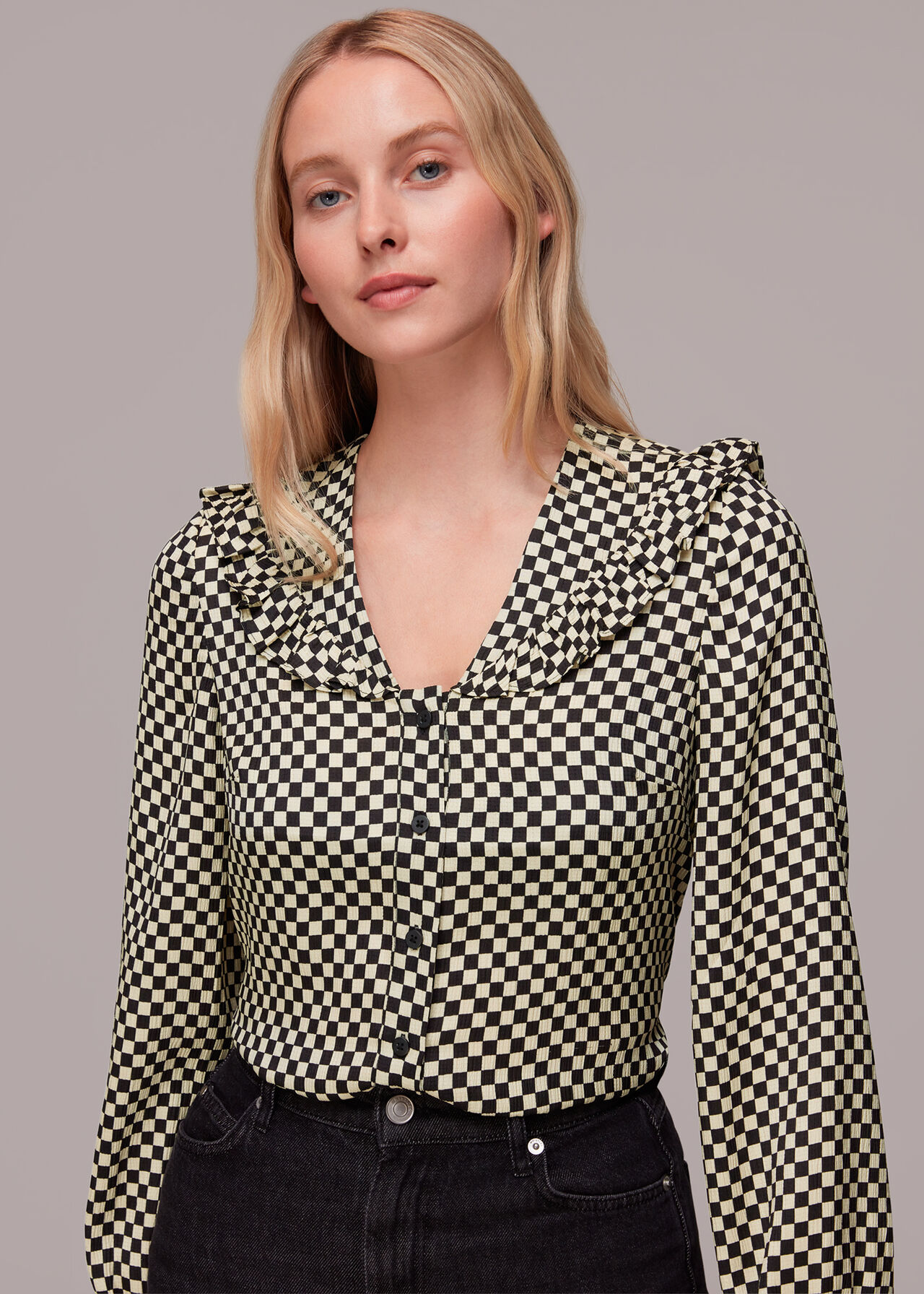 The Double Collar Top
