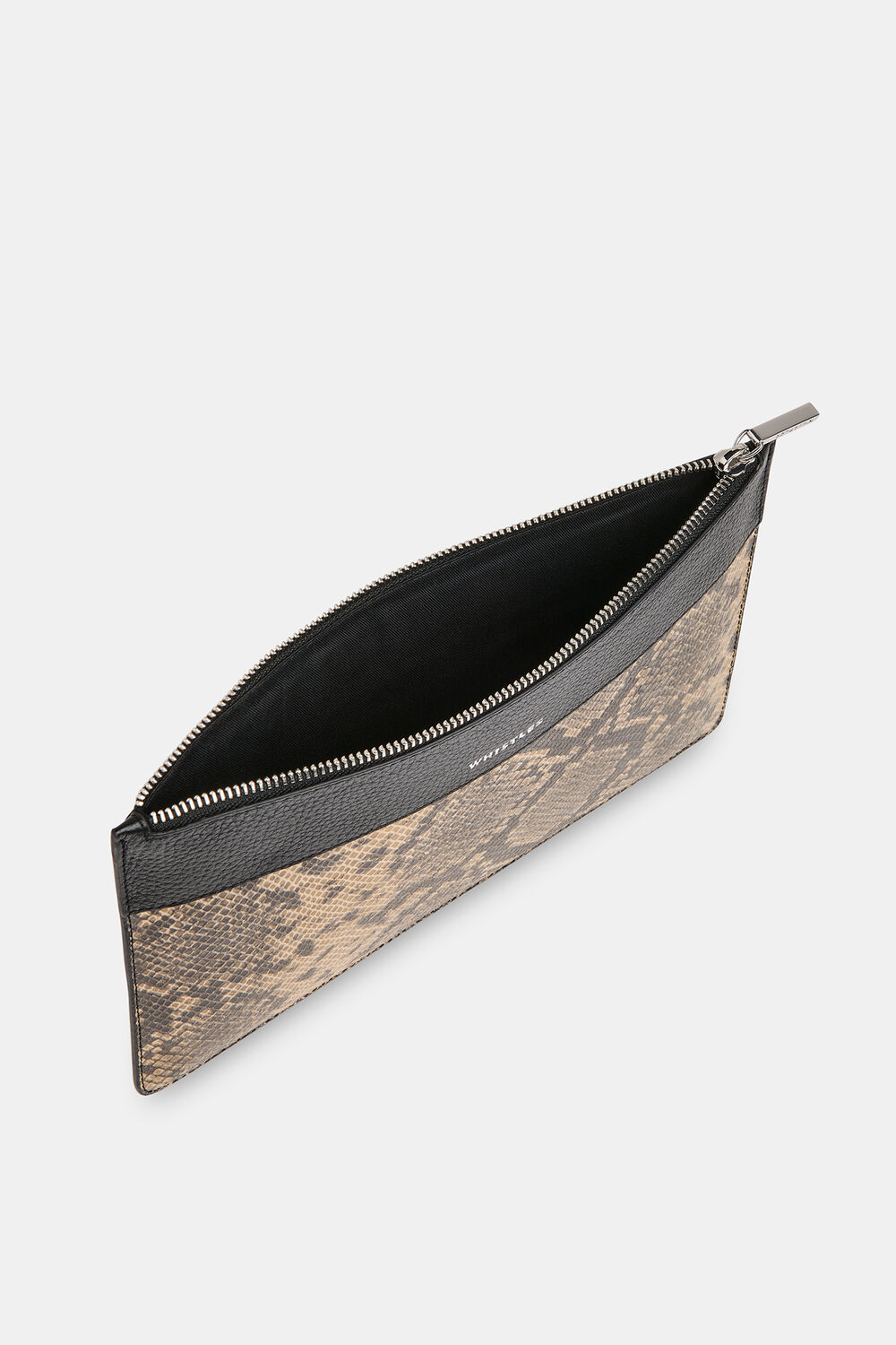 Una Snake Panel Pouch