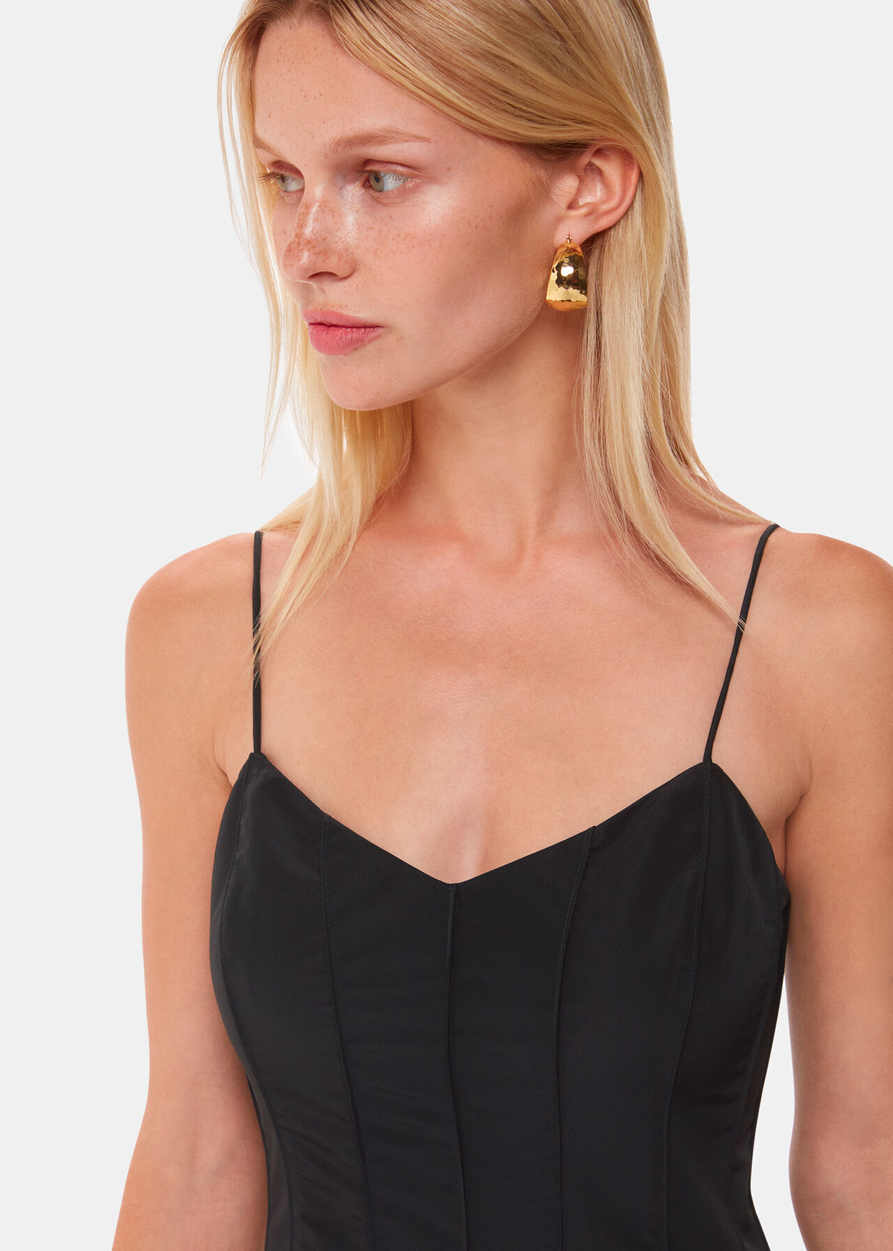 Laverne Taffeta Maxi Dress