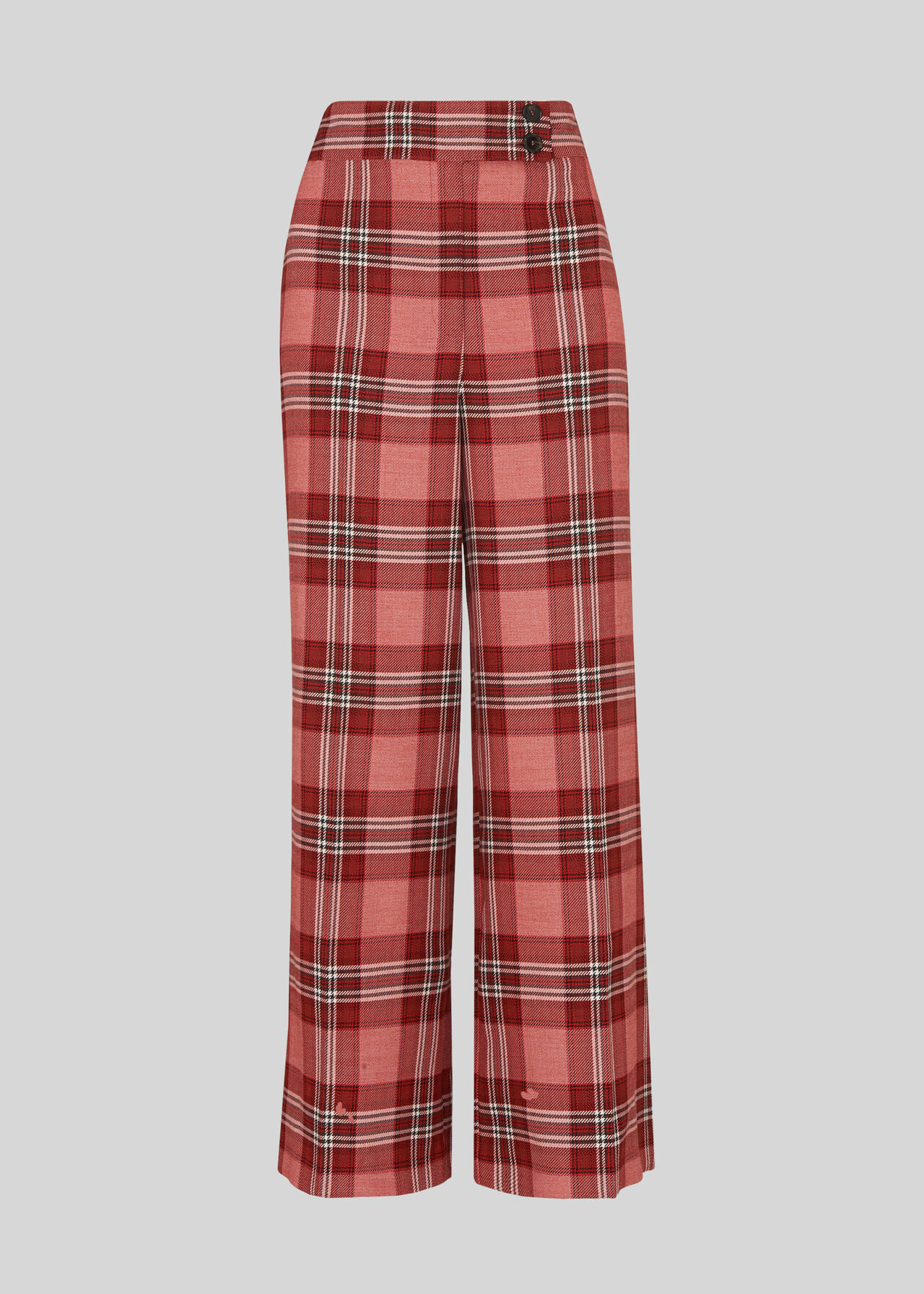 Cara Check Trouser Red/Multi